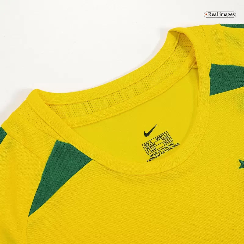 Brazil Jersey Custom retro Home Jersey 2002/03