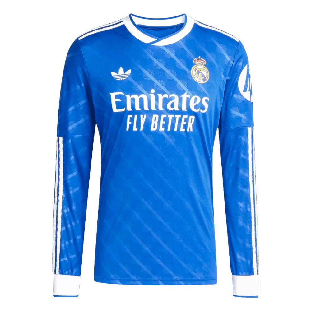 REAL MADRID THIRD AWAY LONG SLEEVES JERSEY REPLICA 2025/26