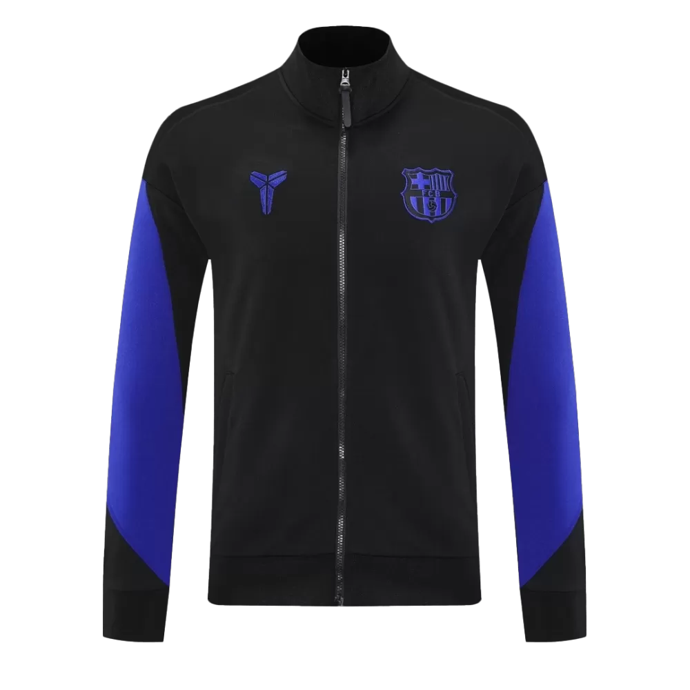 BARCELONA TRAINING JACKET 2025/26 - BLACK&PURPLE