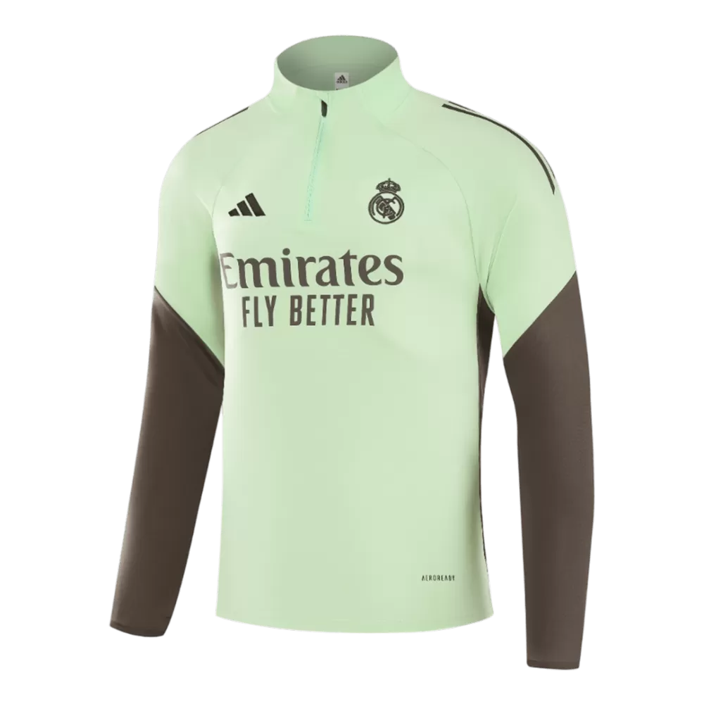 REAL MADRID TRAINING JACKET KIT 2025/26 - GREEN