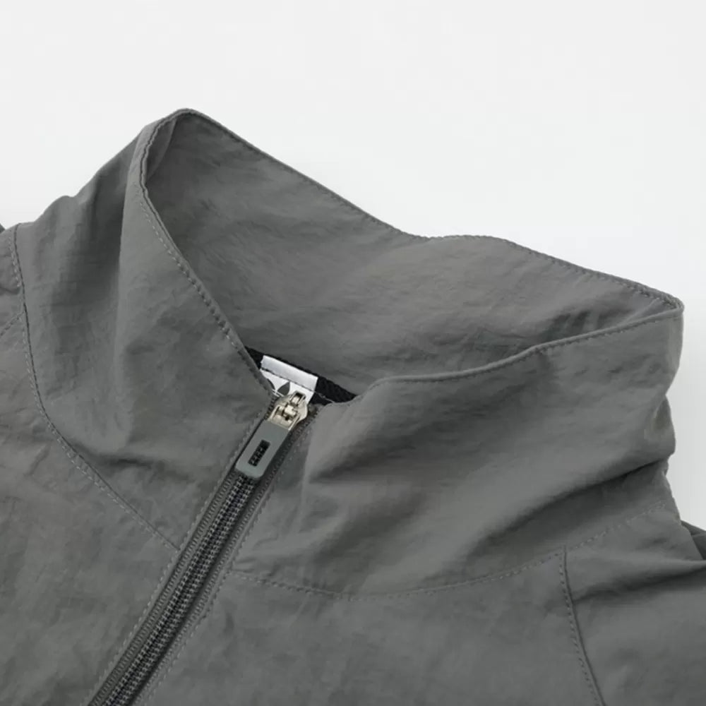 REAL MADRID WINDBREAKER JACKET 2025/26 - GRAY