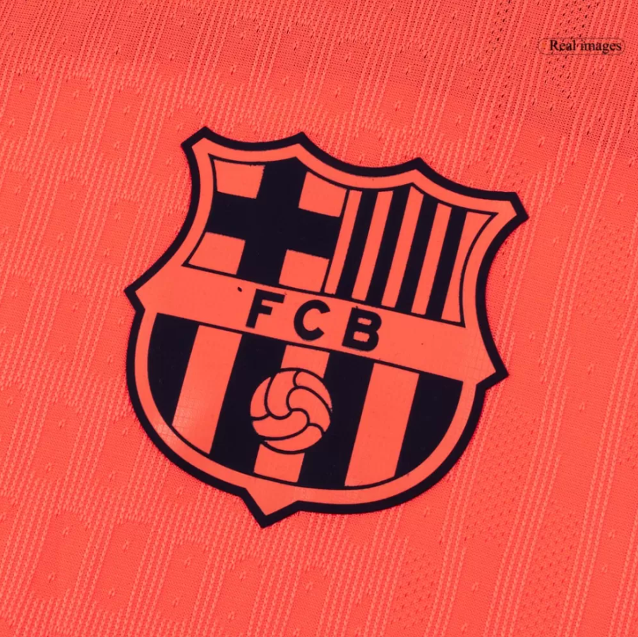 BARCELONA PEDRI #8 THIRD AWAY SOCCER JERSEY AUTHENTIC 2025/26 UCL