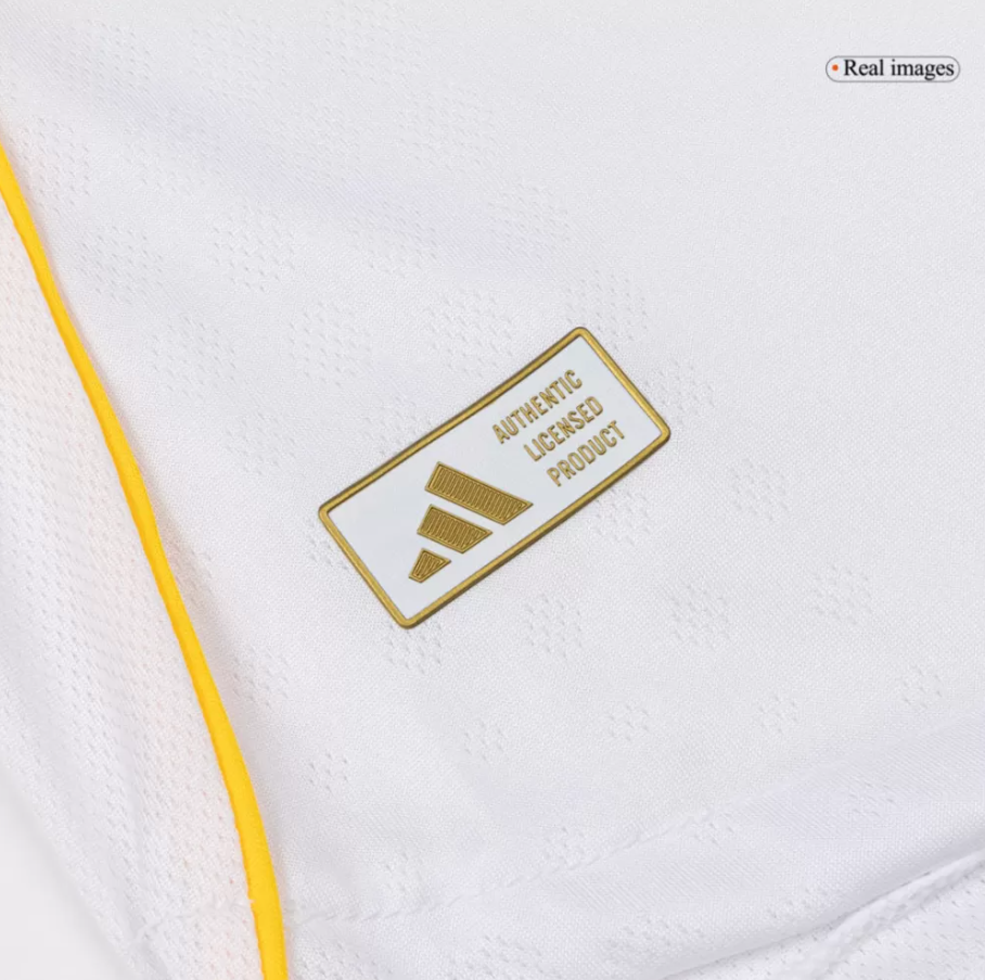 REAL MADRID BELLINGHAM #5 HOME SOCCER MATCH JERSEY 2025/26