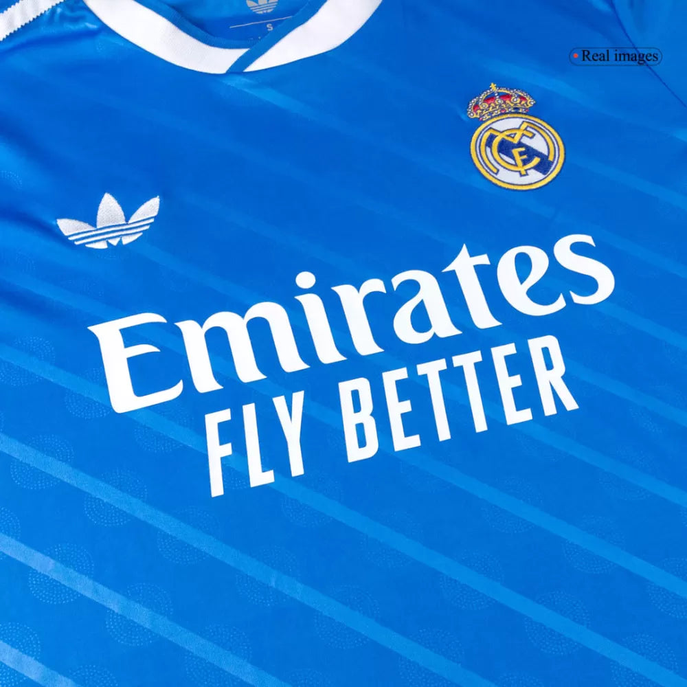 REAL MADRID THIRD AWAY LONG SLEEVES JERSEY REPLICA 2025/26