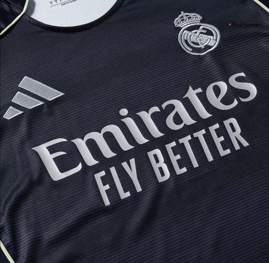 REAL MADRID AWAY SOCCER FAN JERSEY 2025/26
