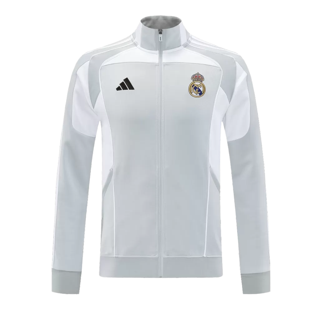 REAL MADRID HOME TRAINING JACKET 2025/26 - GRAY