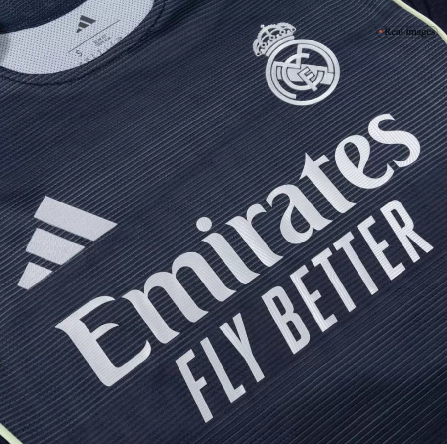 REAL MADRID AWAY SOCCER MATCH JERSEY 2025/26