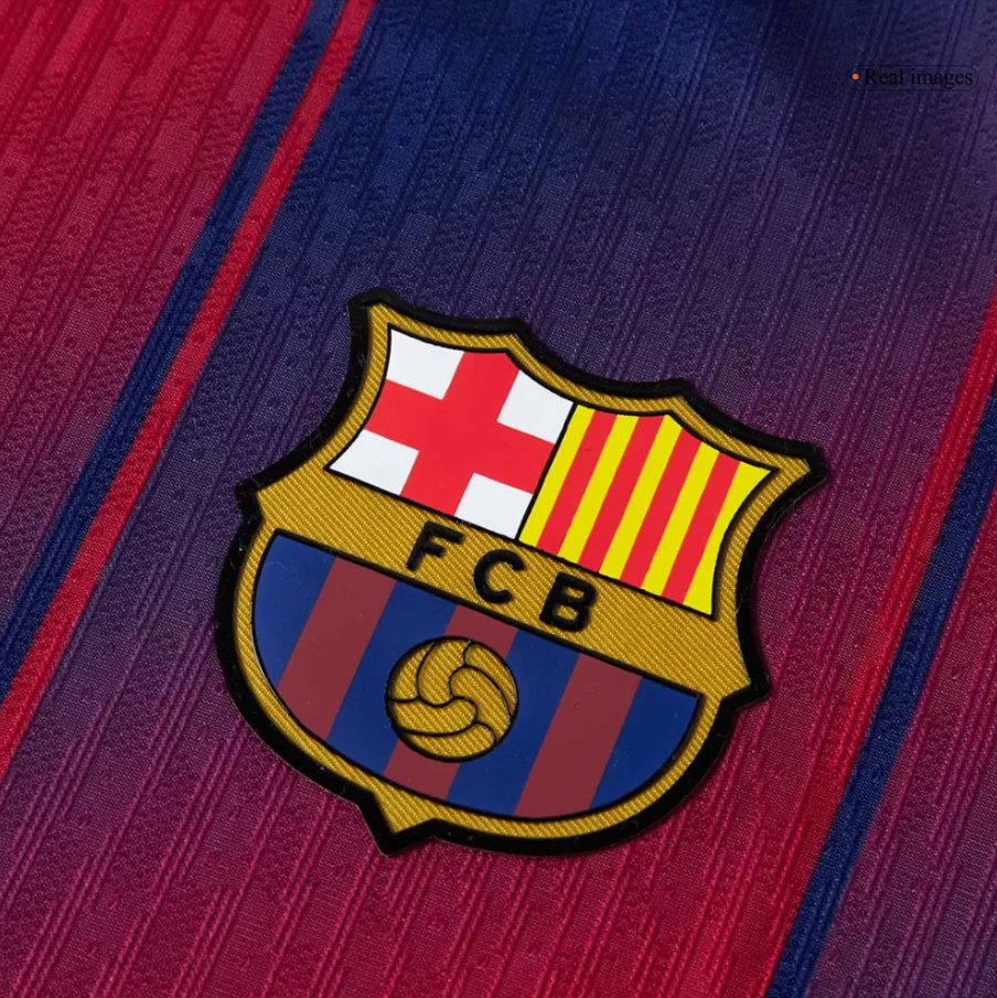 BARCELONA HOME SOCCER JERSEY AUTHENTIC 2025/26