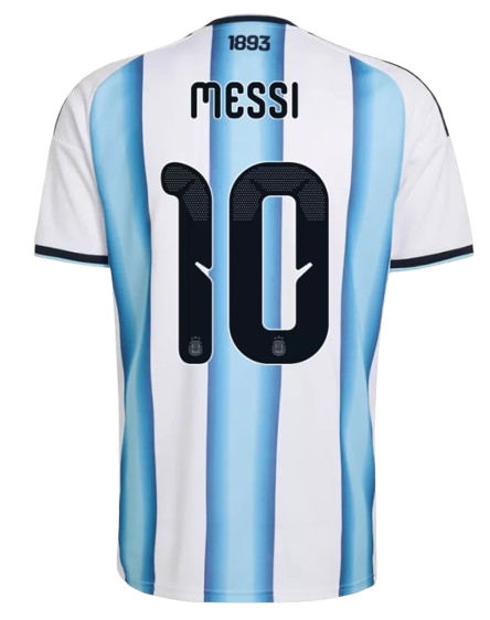 ARGENTINA MESSI #10 HOME SOCCER FAN JERSEY 2026