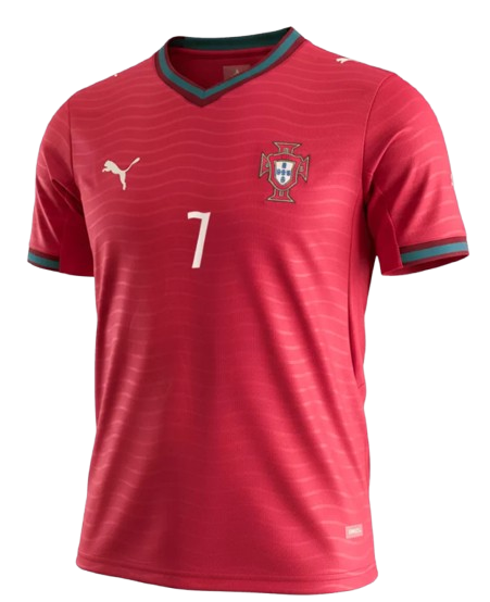 PORTUGAL RONALDO #7 HOME SOCCER FAN JERSEY 2026