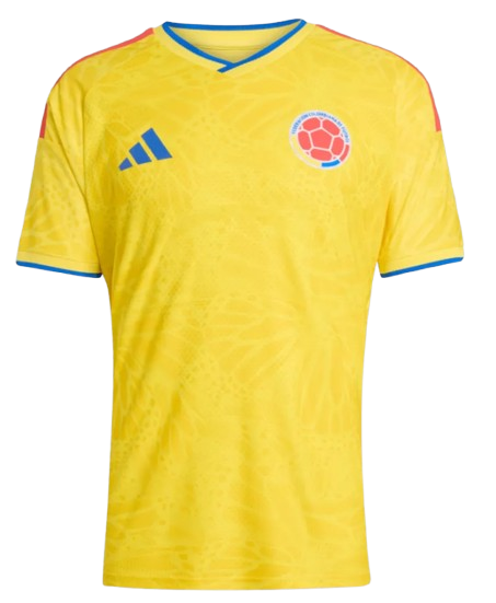COLOMBIA HOME SOCCER MATCH JERSEY 2026