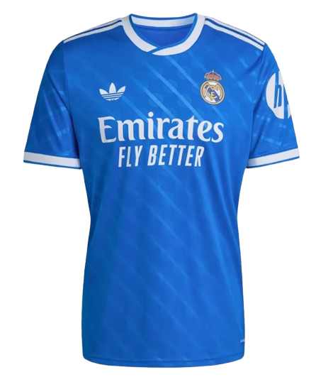 REAL MADRID THIRD AWAY SOCCER JERSEY REPLICA 2025/26
