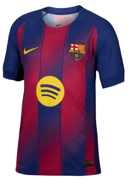 BARCELONA LAMINE YAMAL #10 HOME SOCCER JERSEY AUTHENTIC 2025/26 - KOPA TROPHY EDITION