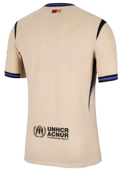 BARCELONA AWAY SOCCER JERSEY AUTHENTIC 2025/26