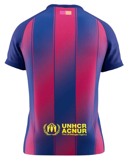 BARCELONA HOME SOCCER FAN JERSEY 2025/26