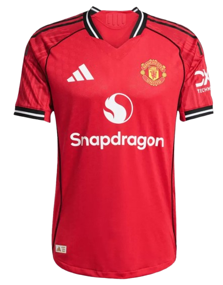 MANCHESTER UNITED HOME SOCCER JERSEY AUTHENTIC 2025/26