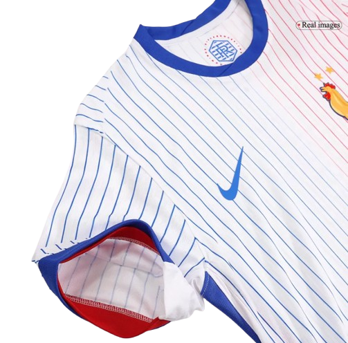 MEN'S AUTHENTIC FRANCE AWAY SOCCER JERSEY SHIRT EURO - PLAYER VERSION