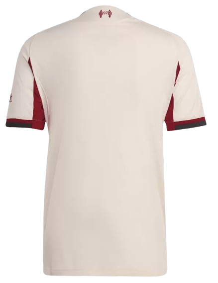 LIVERPOOL AWAY SOCCER JERSEY AUTHENTIC 2025/26