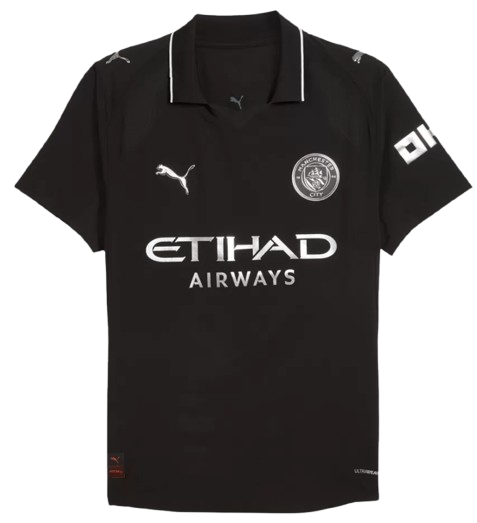 MANCHESTER CITY AWAY SOCCER JERSEY AUTHENTIC 2025/26