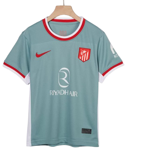 KIDS ATLETICO MADRID AWAY SOCCER JERSEY FULL KIT