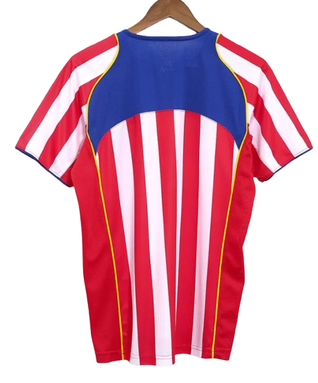 RETRO 2004/05 ATLETICO MADRID HOME SOCCER JERSEY