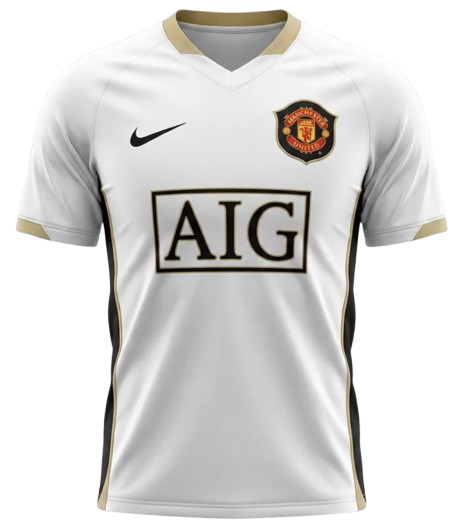 RETRO 2006/07 MANCHESTER UNITED AWAY SOCCER JERSEY