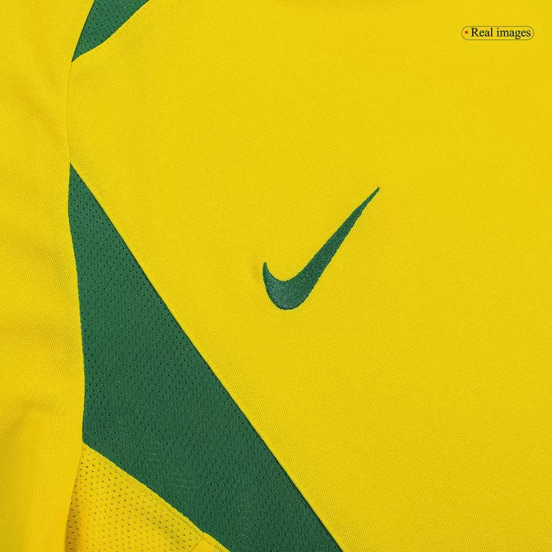 Brazil Jersey Custom retro Home Jersey 2002/03