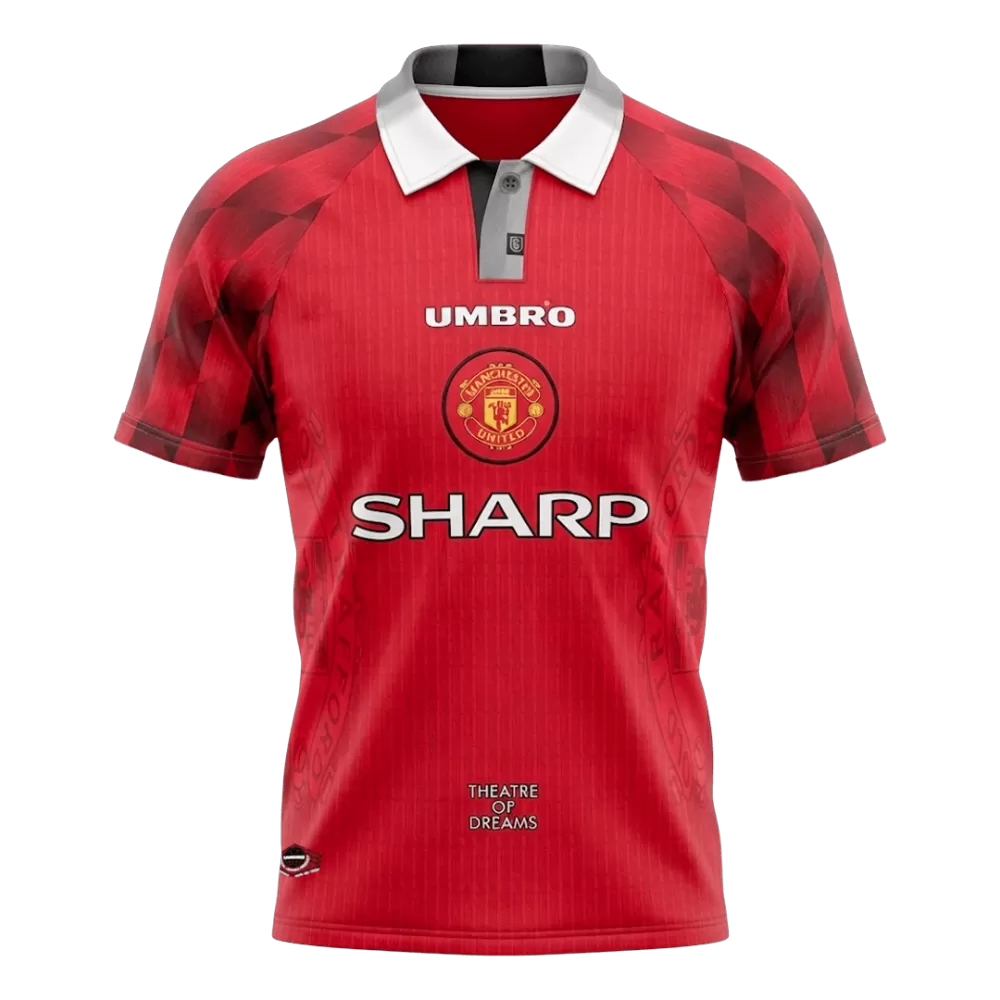 RETRO 1996/97 MANCHESTER UNITED HOME JERSEY