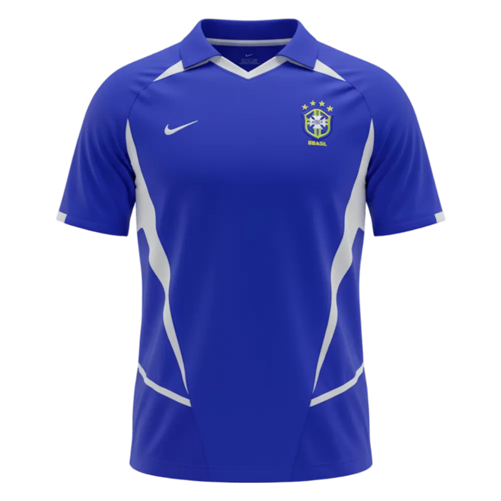 RETRO 2002 BRAZIL AWAY JERSEY