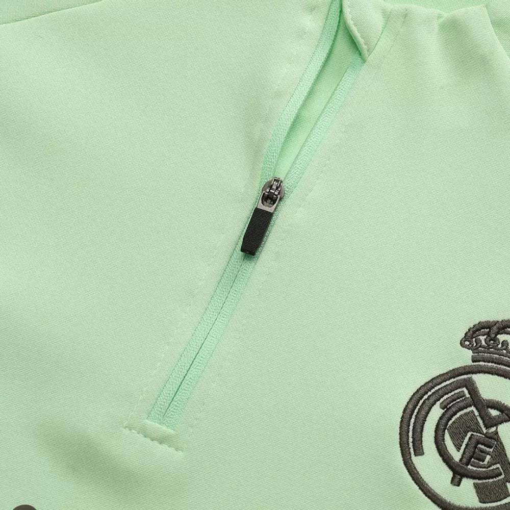 REAL MADRID TRAINING JACKET KIT 2025/26 - GREEN