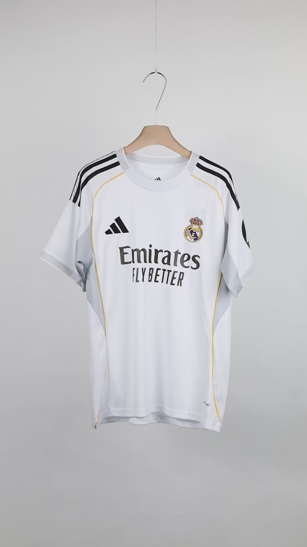 REAL MADRID ARDA GÜLER #15 HOME SOCCER FAN JERSEY 2025/26